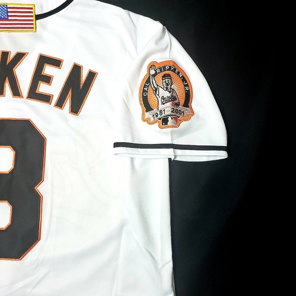 Cal Ripken Jersey Baltimore Orioles 2001 Throwback NEW Stitched! SALE! - Picture 3 of 3